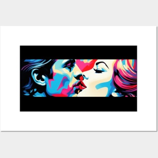 An Intimate Kiss Posters and Art